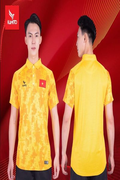 Áo kamito tuyển Việt Nam sea game màu vàng 
